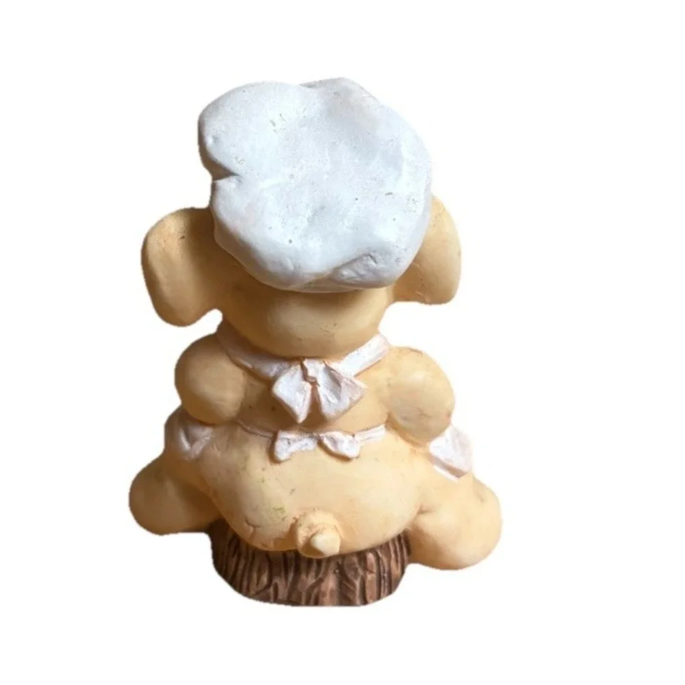 Vintage Pig Chef Baker Figurine 2